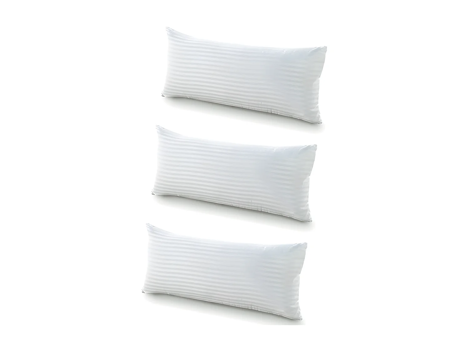 Almohadas Pack 3  fibra tacto pluma 90cm
