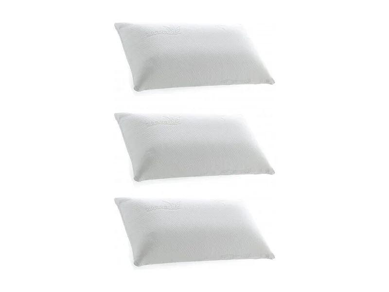 Almohada Pack 3 viscoelástica termovariable 90cm