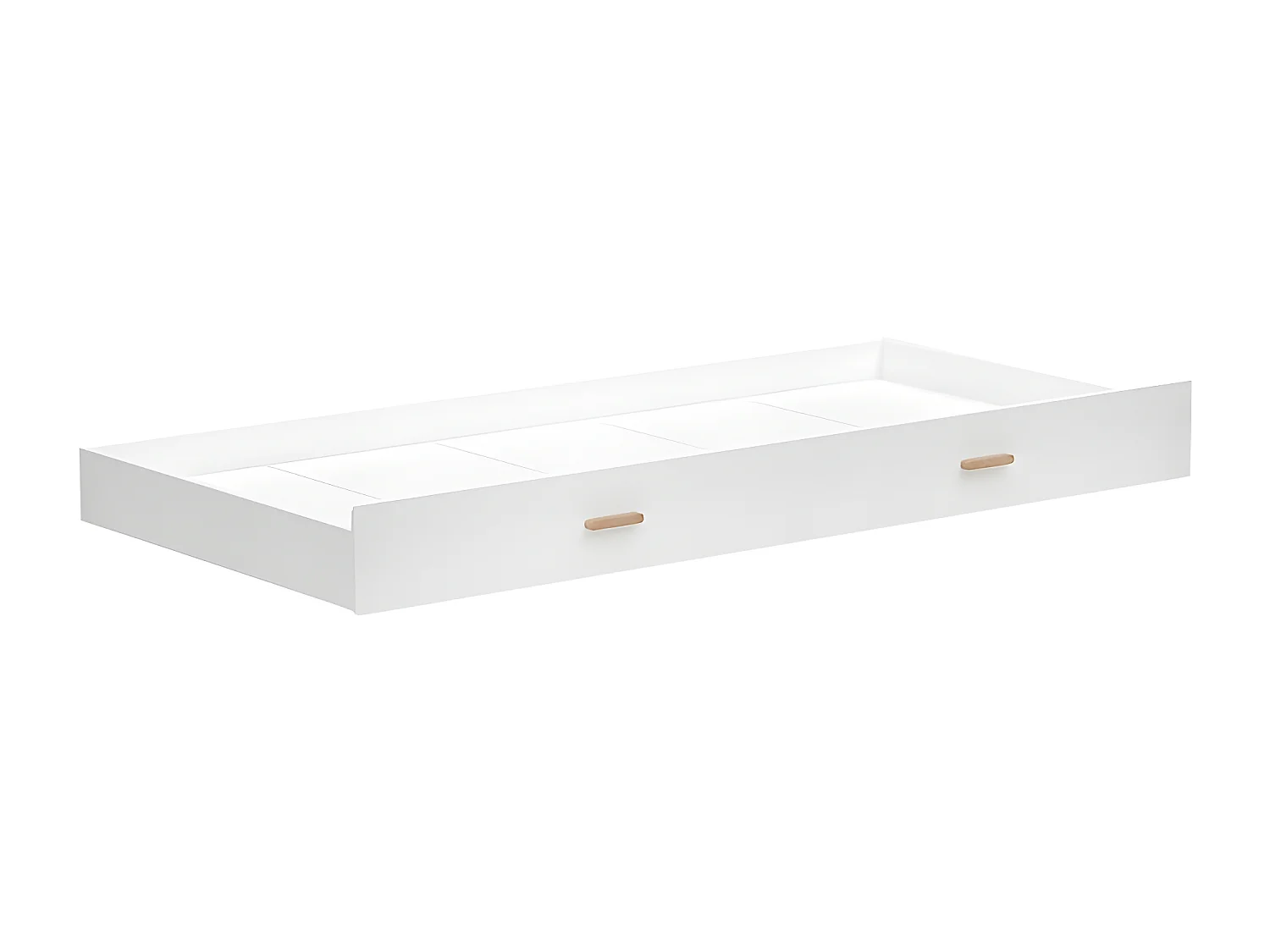 Tiroir de rangement MDF blanc 21.3x201,4x96,7cm