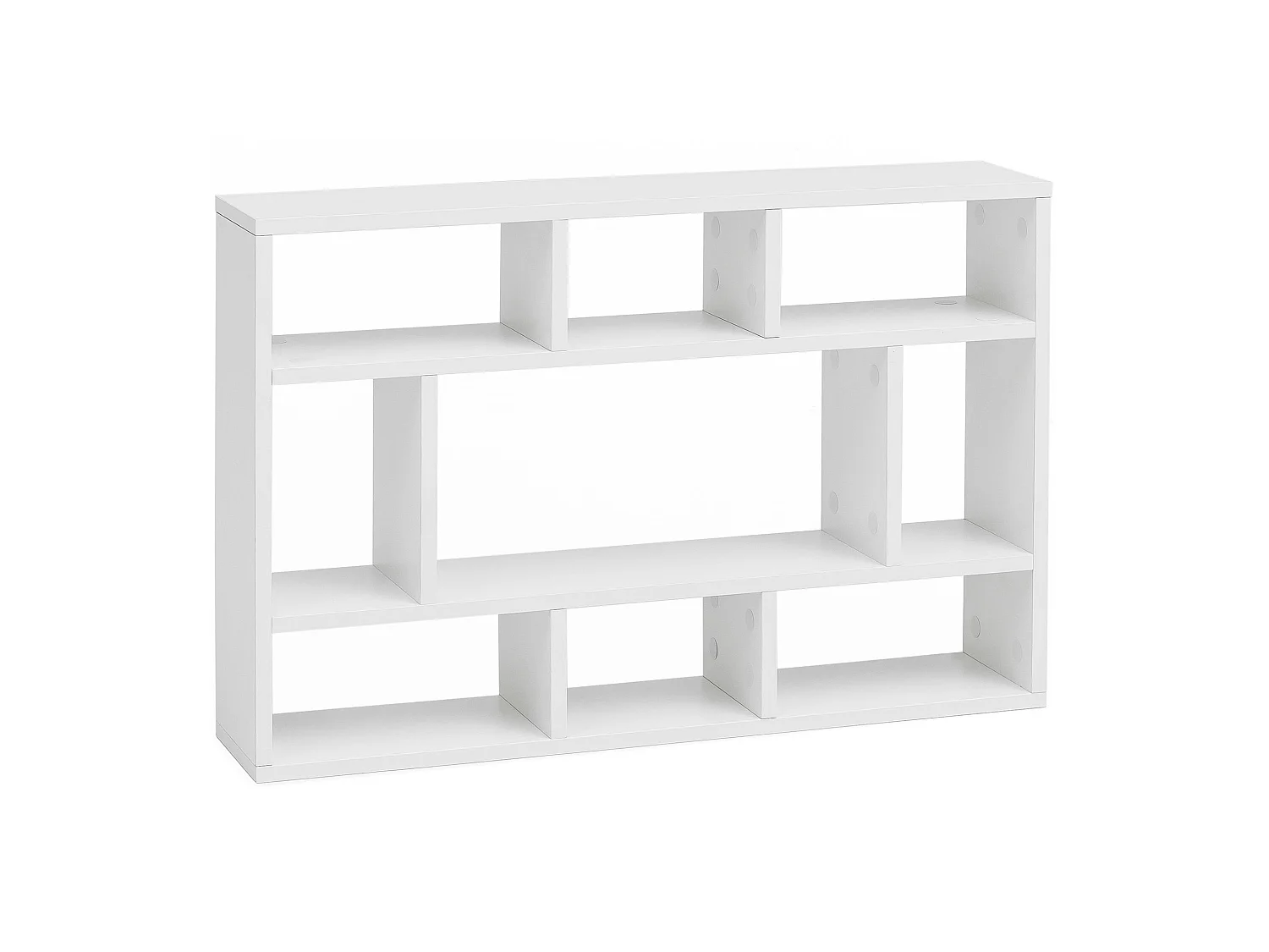 Étagère Murale 75x51x16 cm Étagère Suspendue Flottante Design Moderne