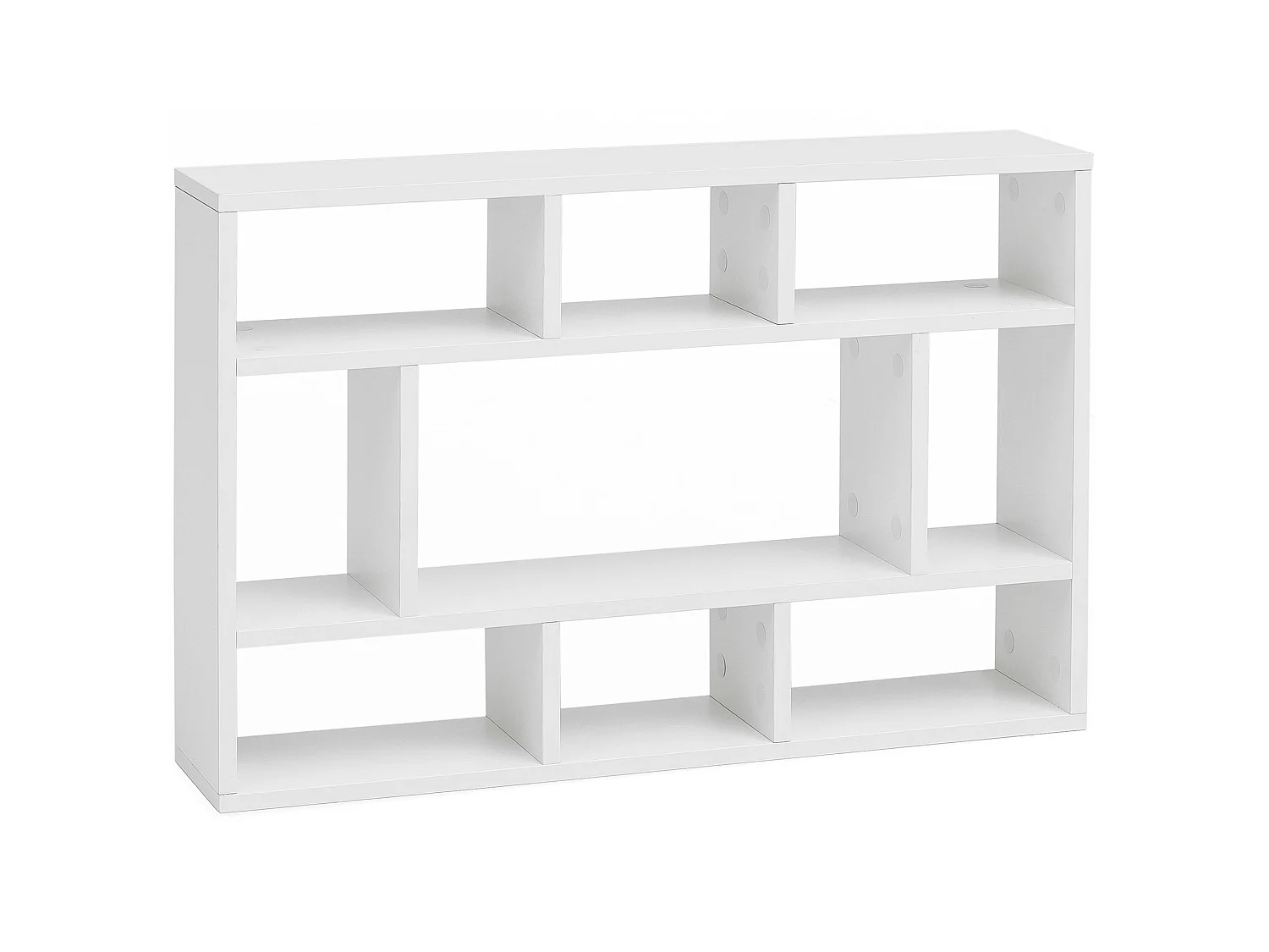 Étagère Murale 75x51x16 cm Étagère Suspendue Flottante Design Moderne
