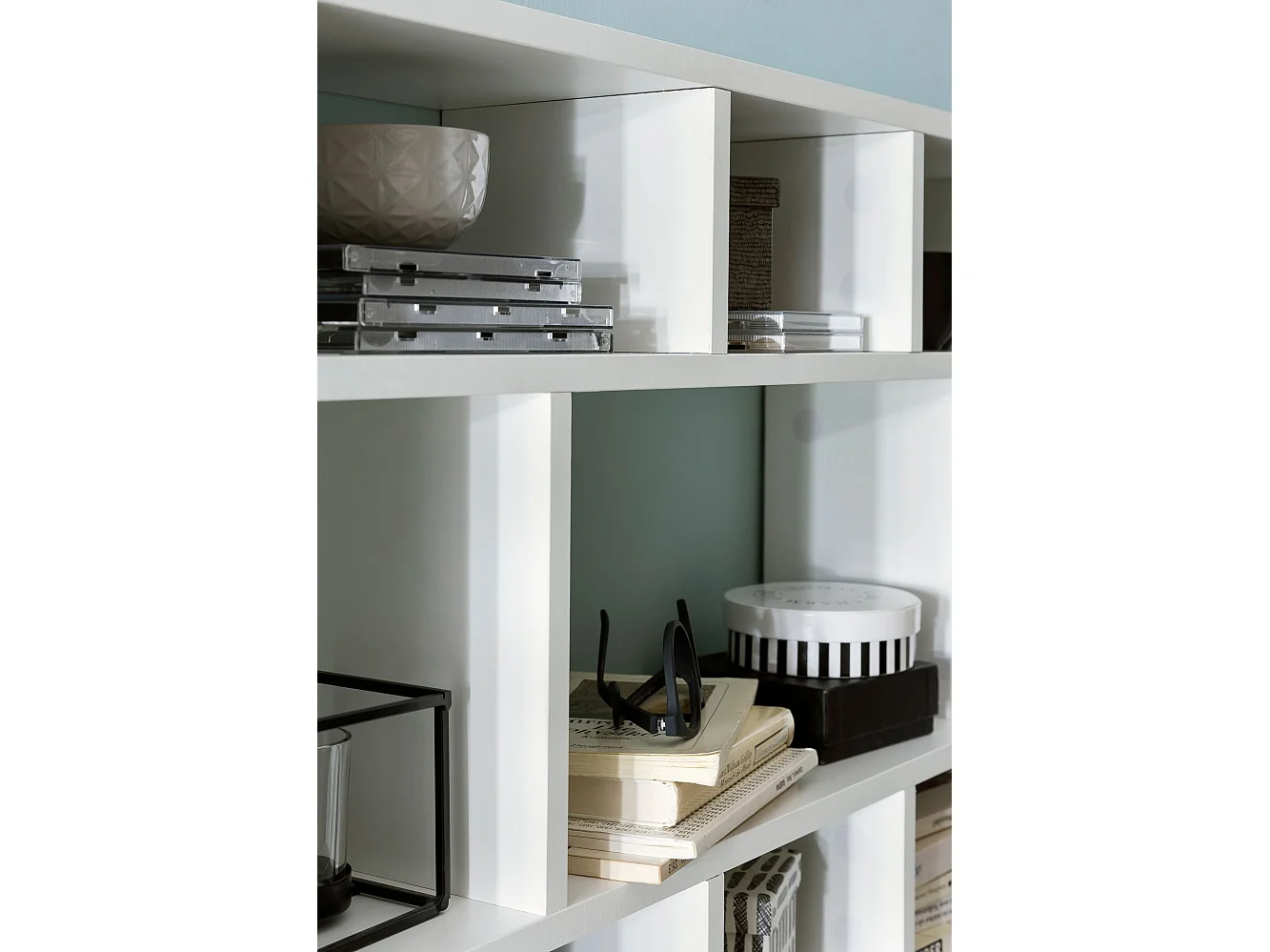 Étagère Murale 75x51x16 cm Étagère Suspendue Flottante Design Moderne