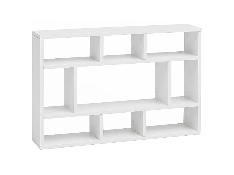 Étagère Murale 75x51x16 cm Étagère Suspendue Flottante Design Moderne