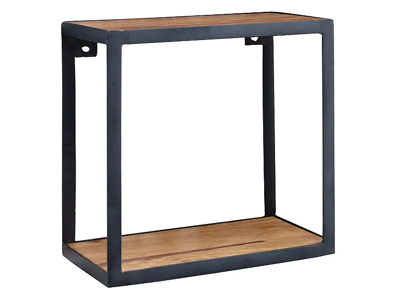 Étagère murale 35x35x18cm Bois Massif Étagère en bois Étagère à livres