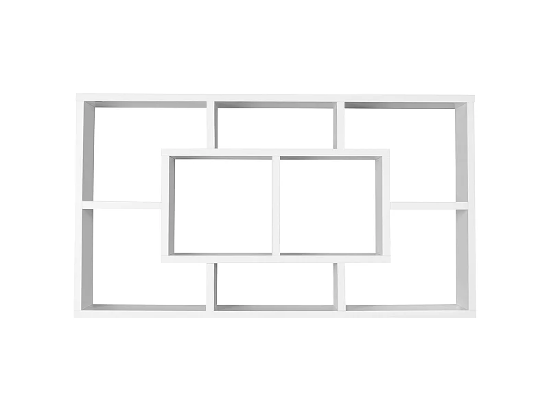 Mensola da Muro 85x47,5x16 cm Libreria a Parete Scaffale Ripiano Moderno