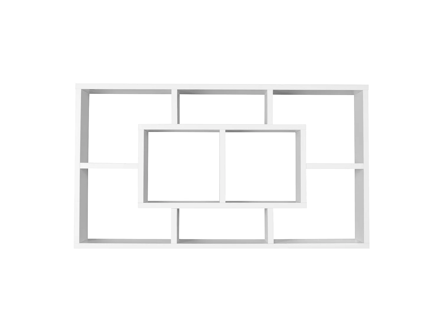 Étagère Murale 85x47,5x16 cm Étagère Suspendue Flottante Design Moderne