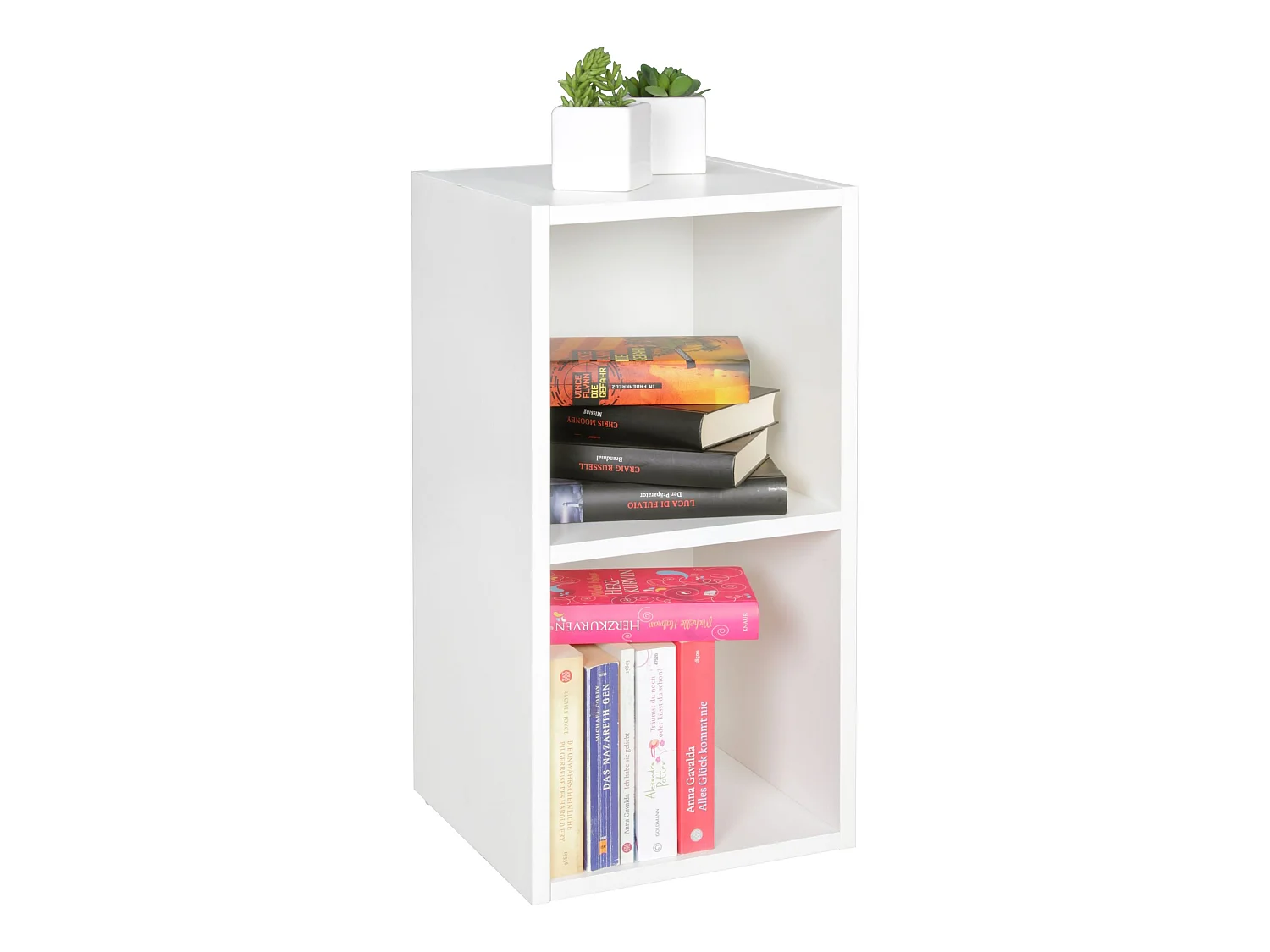 Étagère à livres bois 30x60x30 cm Étagère Design Étroit Étagère en bois