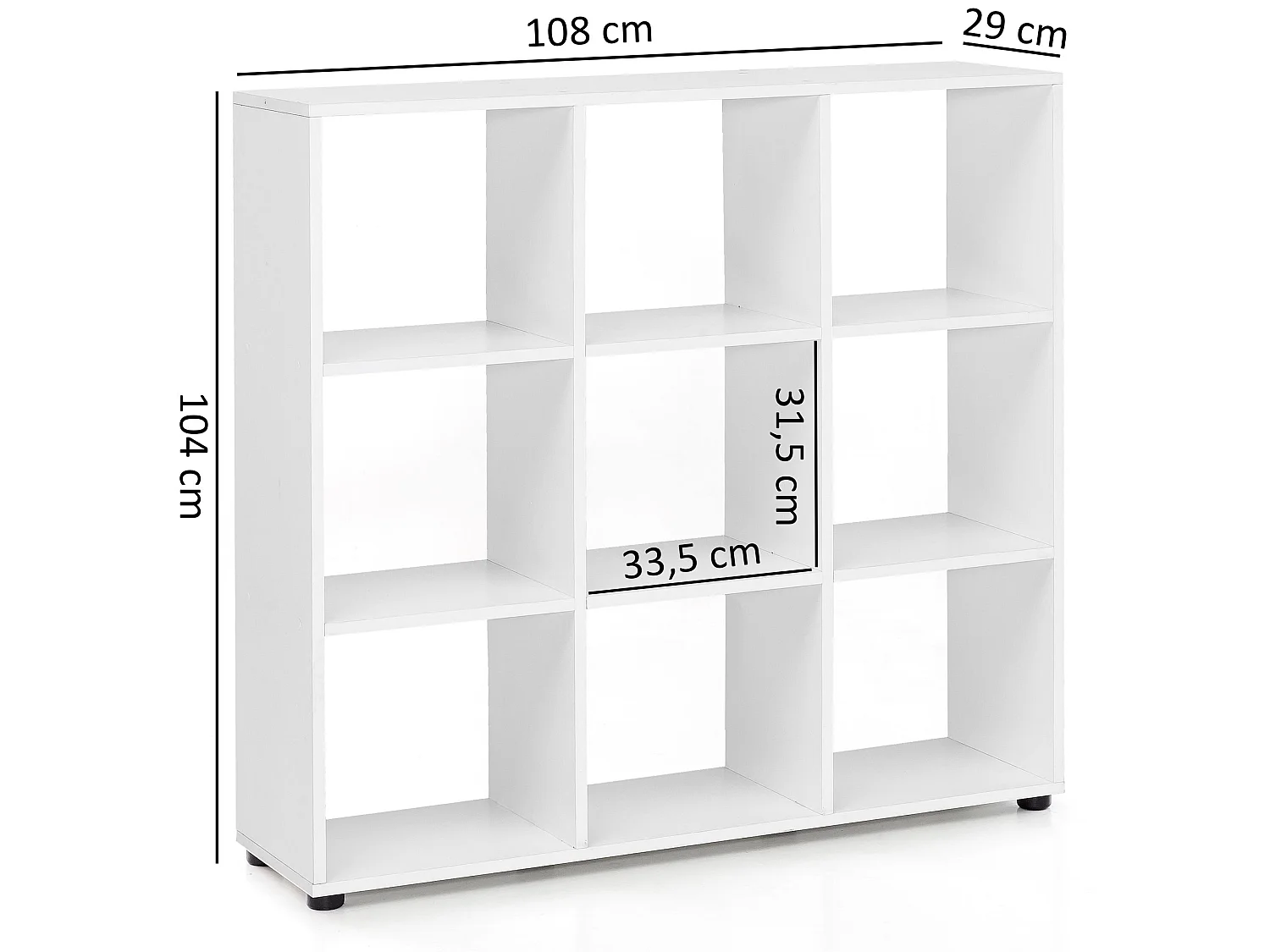 Bücherregal Holz Standregal Regal Aufbewahrungsregal Holzregal Raumteiler