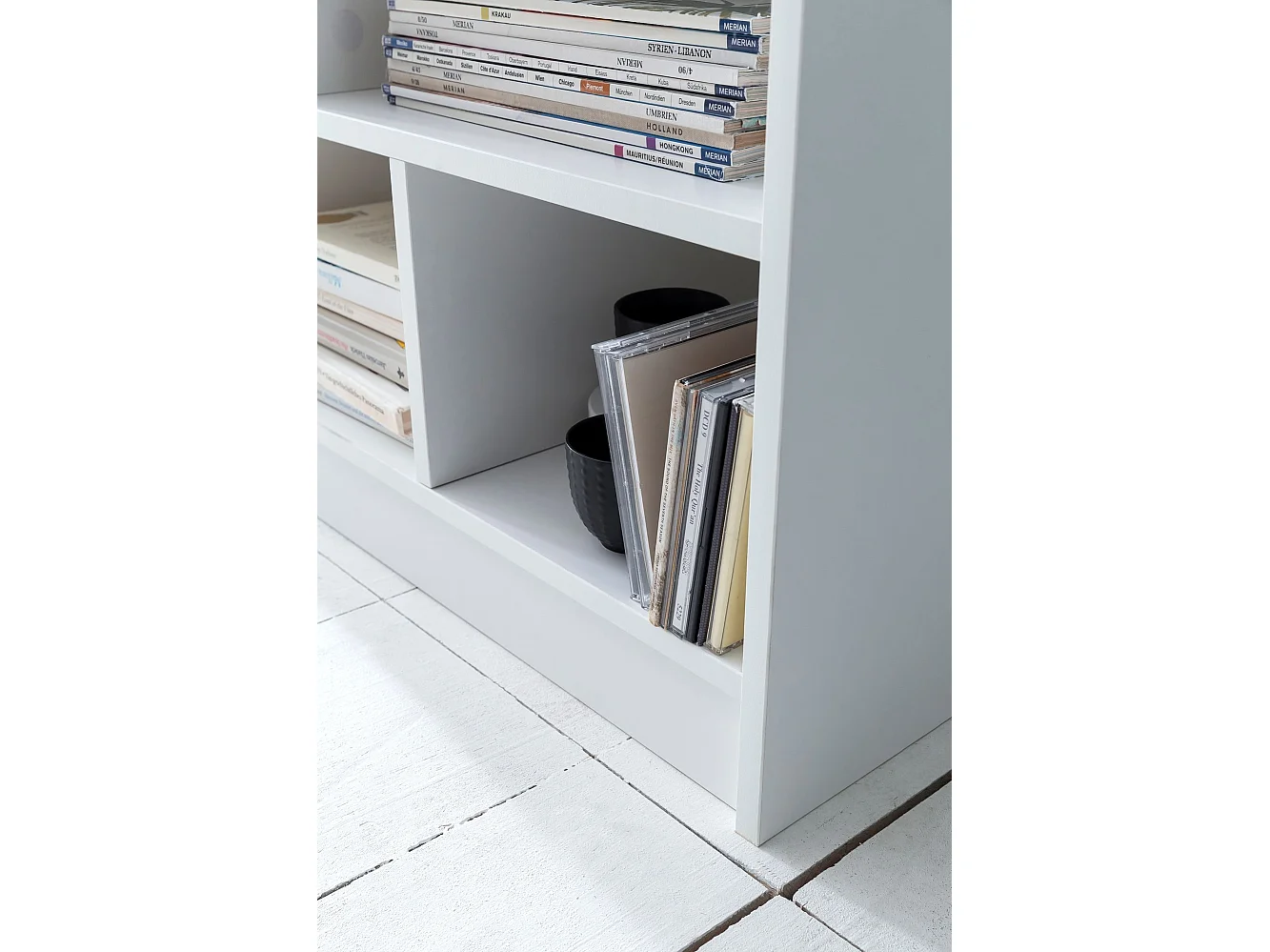 Bücherregal SV51829 Holzregal Standregal Holz Regal Flurregal modern