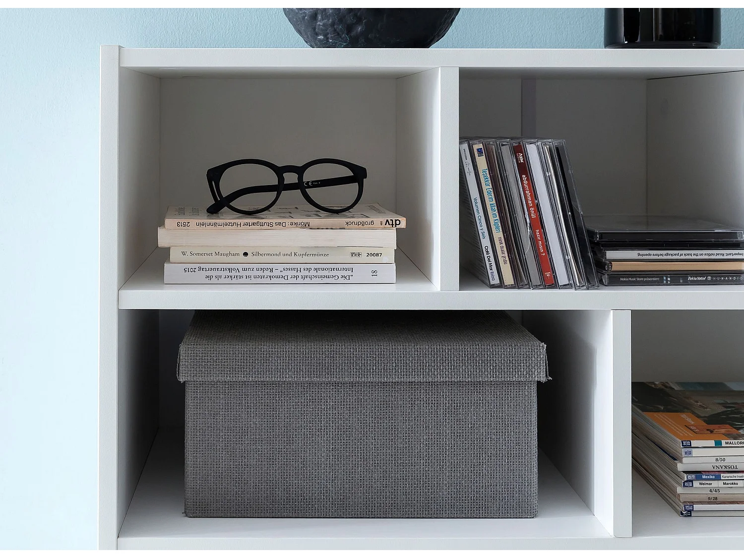 Bücherregal SV51829 Holzregal Standregal Holz Regal Flurregal modern