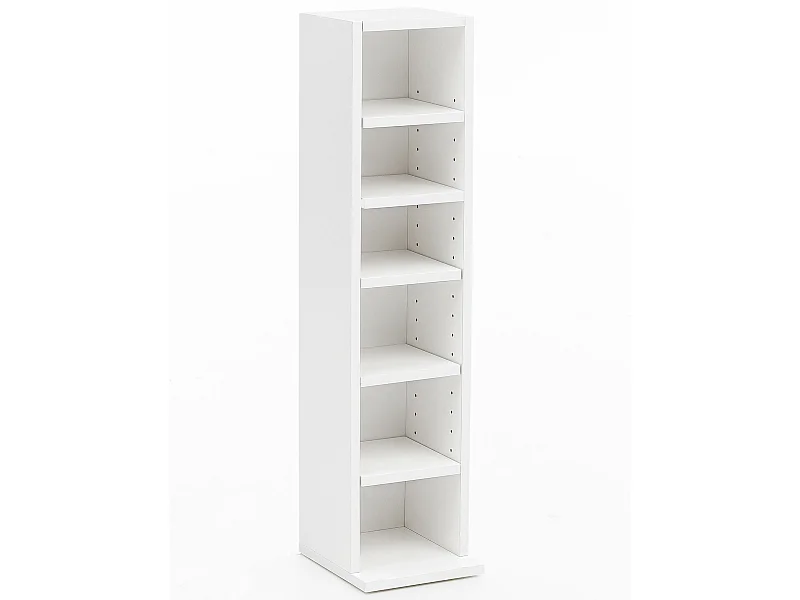 Bücherregal SV51375 Standregal 21x91x25,5cm Wandregal 6 Fächer Holzregal