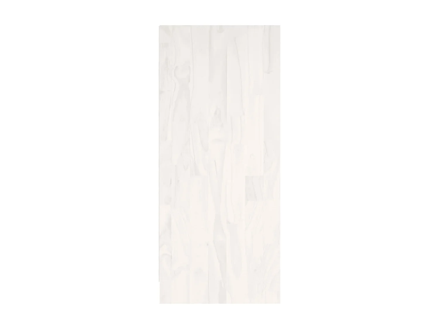 Bibliothèque Blanc 104x33x76 cm bois de pin massif