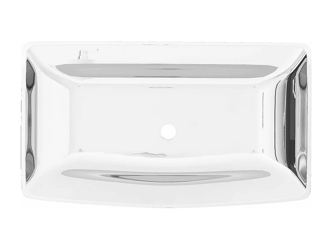 Lavabo vasque salle de argenté 71 x 38 x 13.5 cm 02_0002584