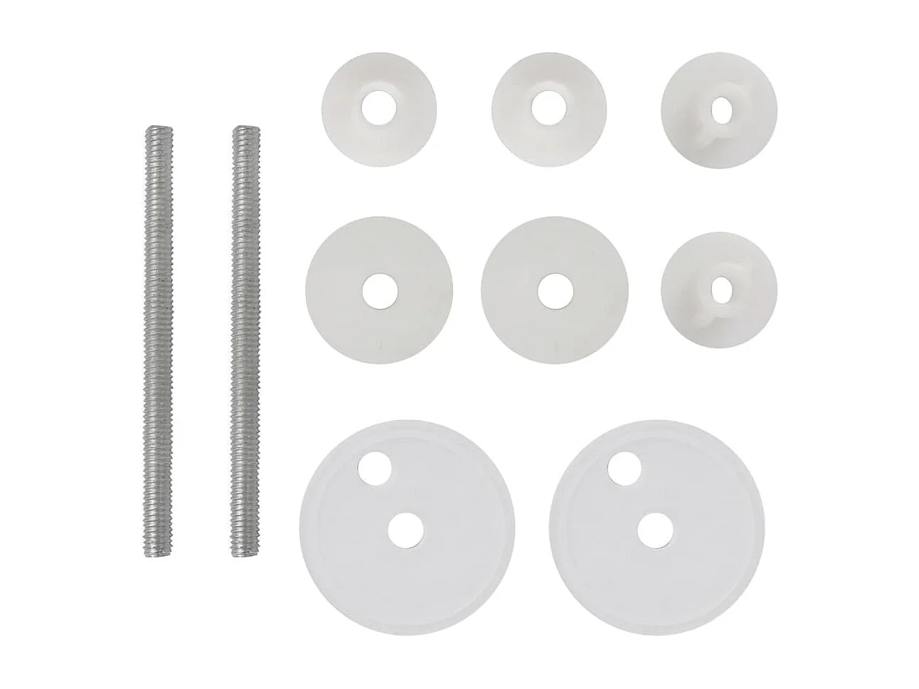 Conjunto de dois assentos com tampa de sanita com tampa em forma de lágrima em MDF 02_0002952