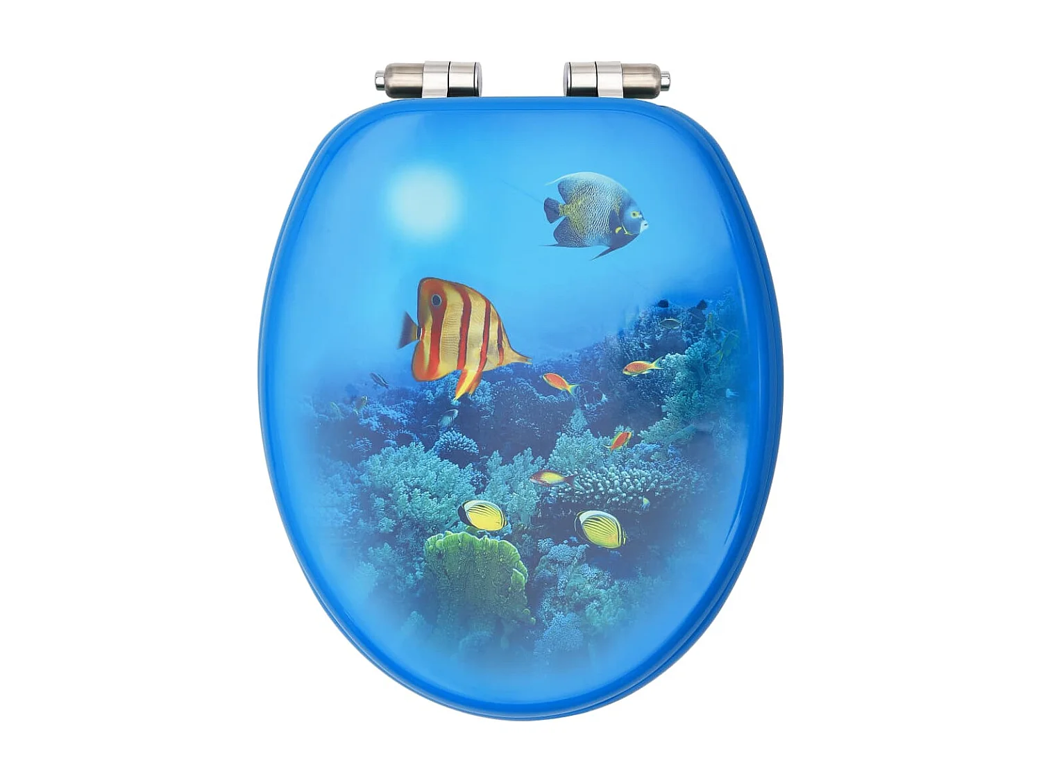 Siège WC avec couvercle effet bois 43.7 x 37.8 x 5.3 cm 02_0002936