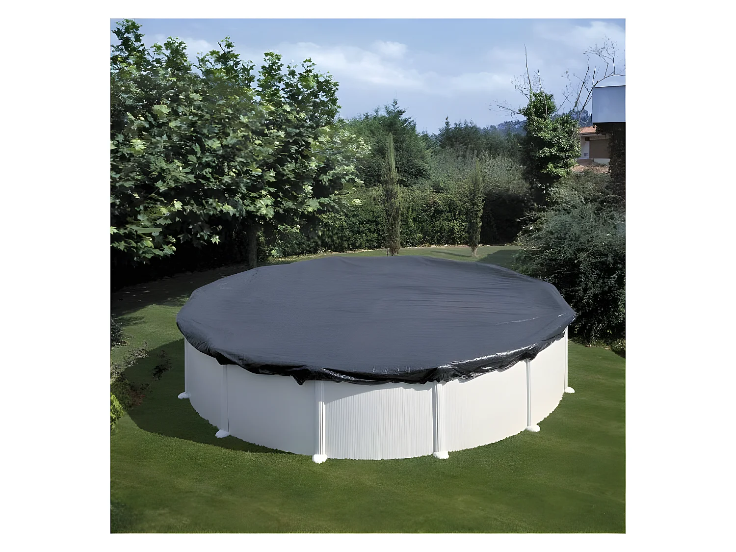 - Bâche hiver 120g /m² pour piscine Ø3m