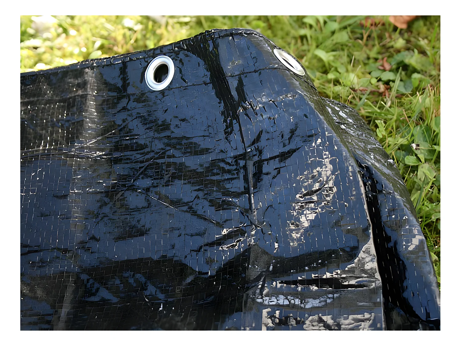 Bâche d'hivernage 180 g/m² pour piscine acier ronde Ø 4,80 m - Gré