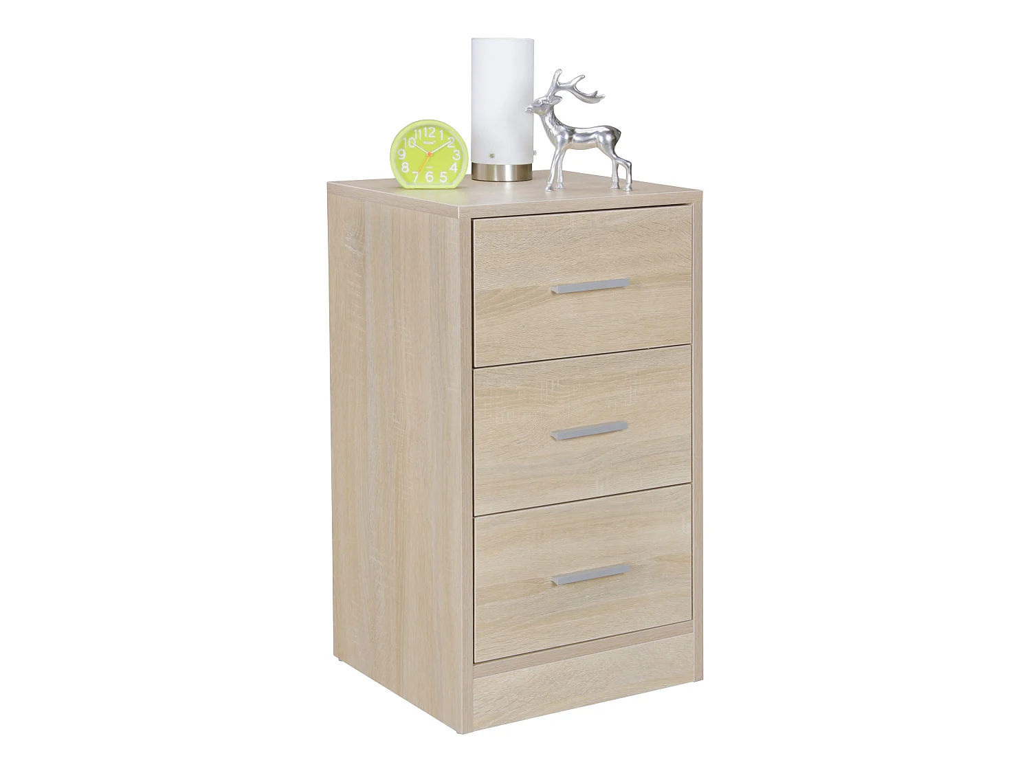 Table de Chevet 37,5x68x35 cm Console de Nuit Moderne avec Tiroir Design