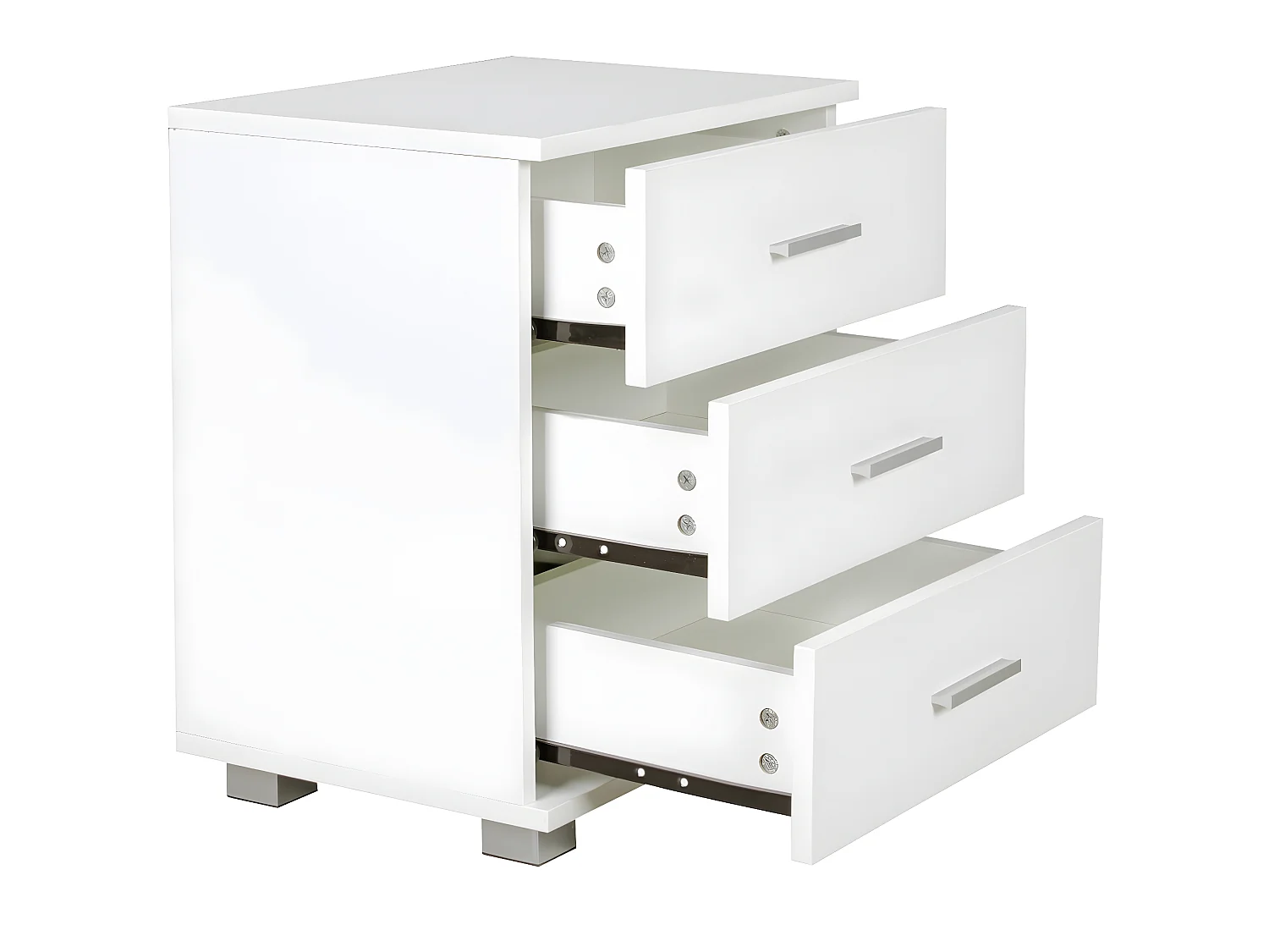 Nachtkonsole Nachtschrank Holz Nachtkästchen Schlafzimmer Design Nachttisch