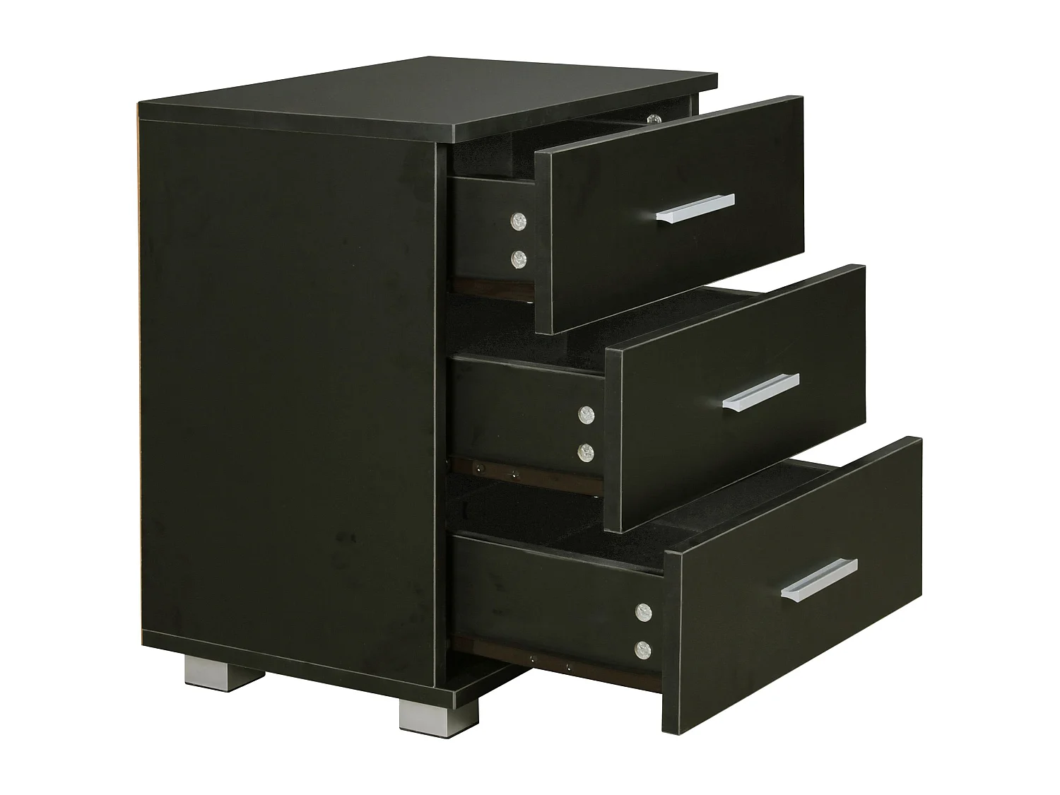 Nachtkonsole Nachtschrank Holz Nachtkästchen Schlafzimmer Design Nachttisch