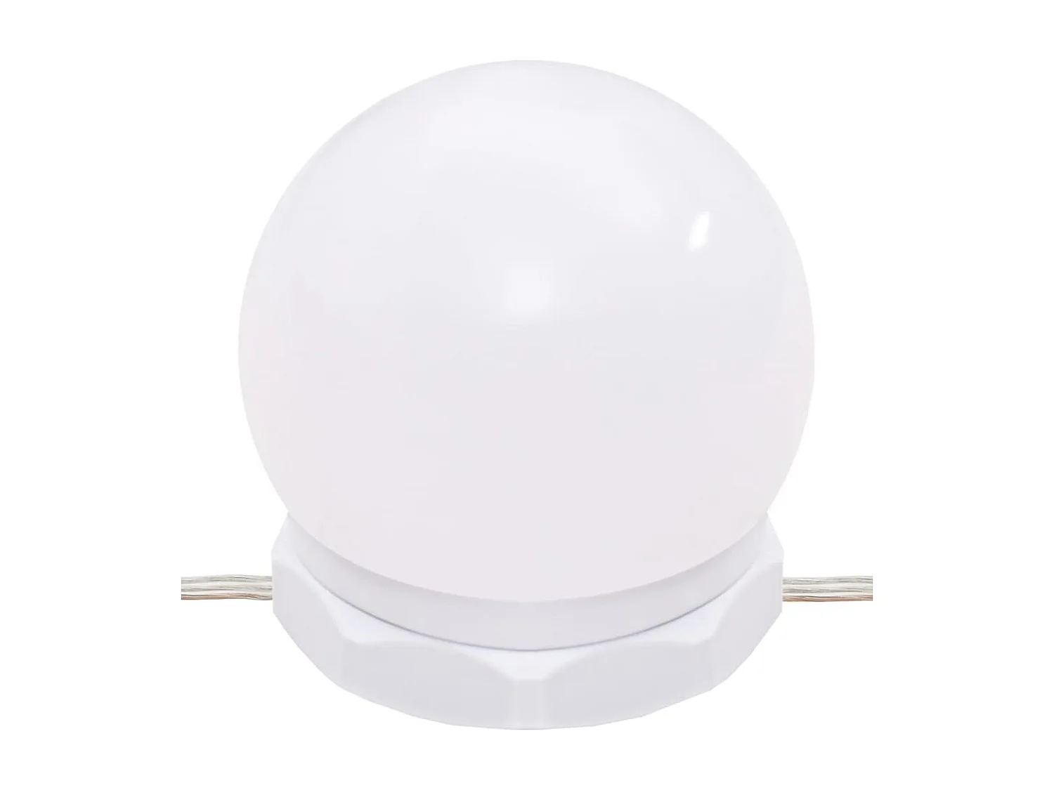Mobile a Specchio con LED Bianco 60x31,5x62 cm