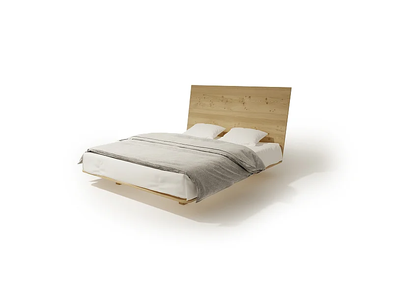 Bed VUELO TWO 200x200 cm Massief eikenhout