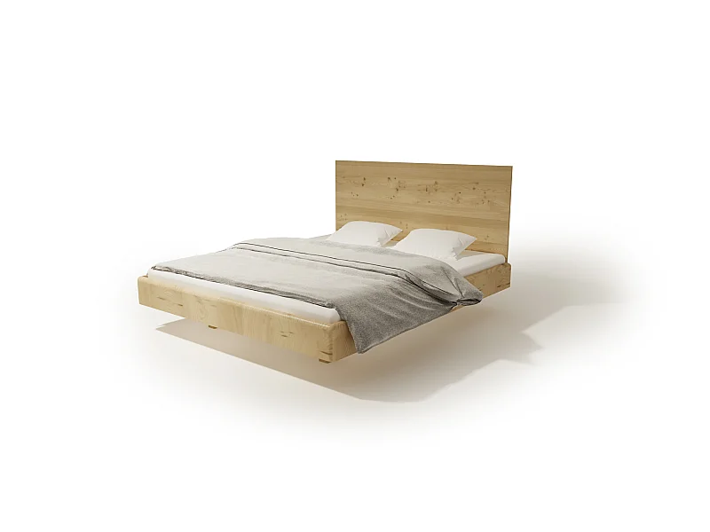 Bett SONAR FIVE 120x200 cm Massivholz Eiche