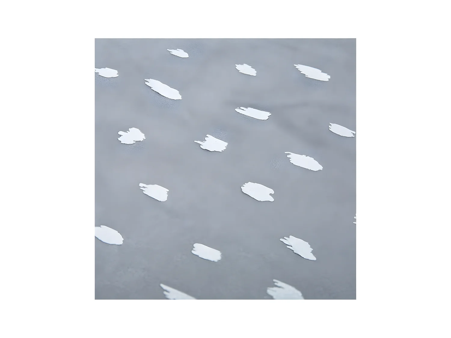 Camino 30*180 gris print plateado geneve