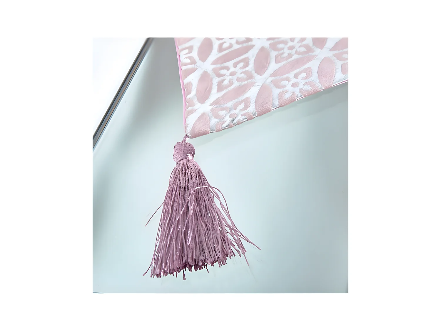 Camino 33*180 cenefa flor rosa vivienne