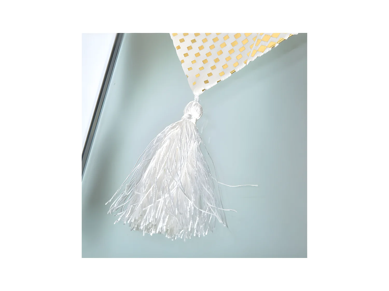 Camino 33*180 beige print geometrico dorado bijou