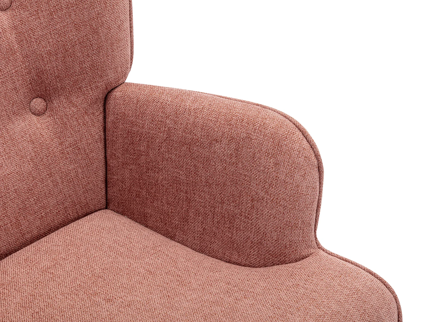 Sessel - Stoff - Rosa - VATELY