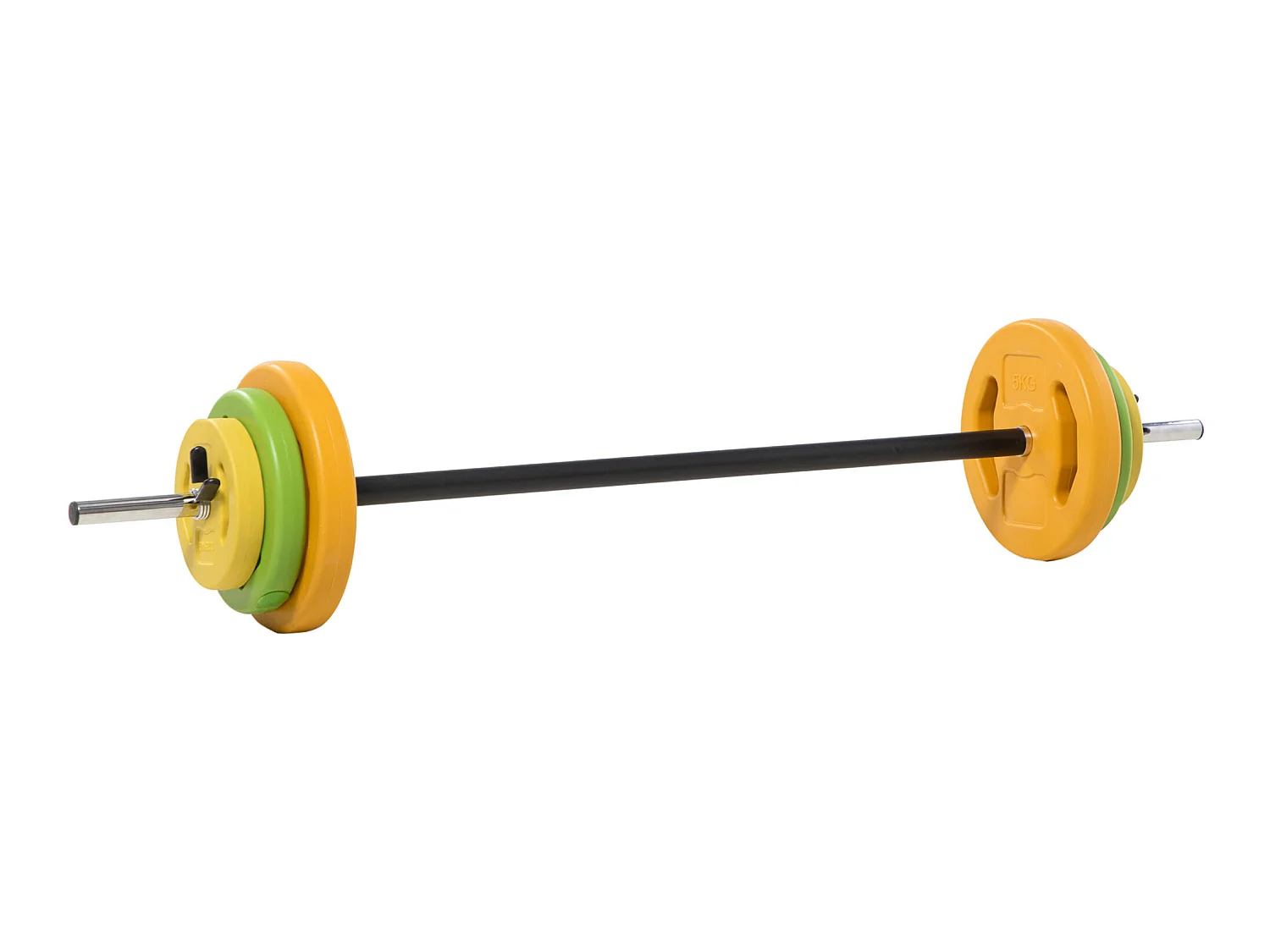 Ensemble haltères et barre 20 Kg - musculation réglable - entraînement musculaire & haltérophilie