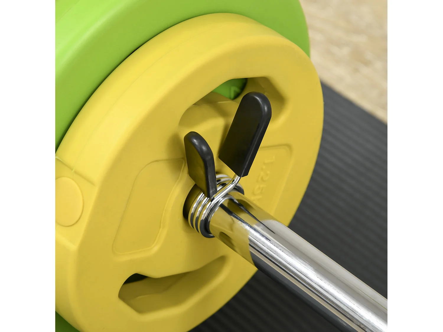 Ensemble haltères et barre 20 Kg - musculation réglable - entraînement musculaire & haltérophilie