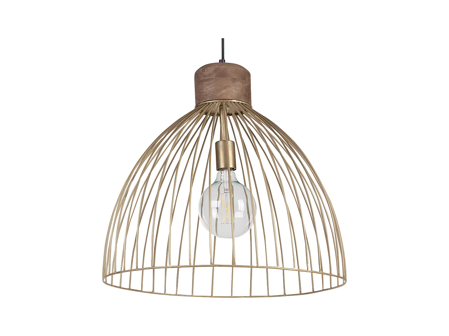 Lampe suspension BANAS Métal Laiton