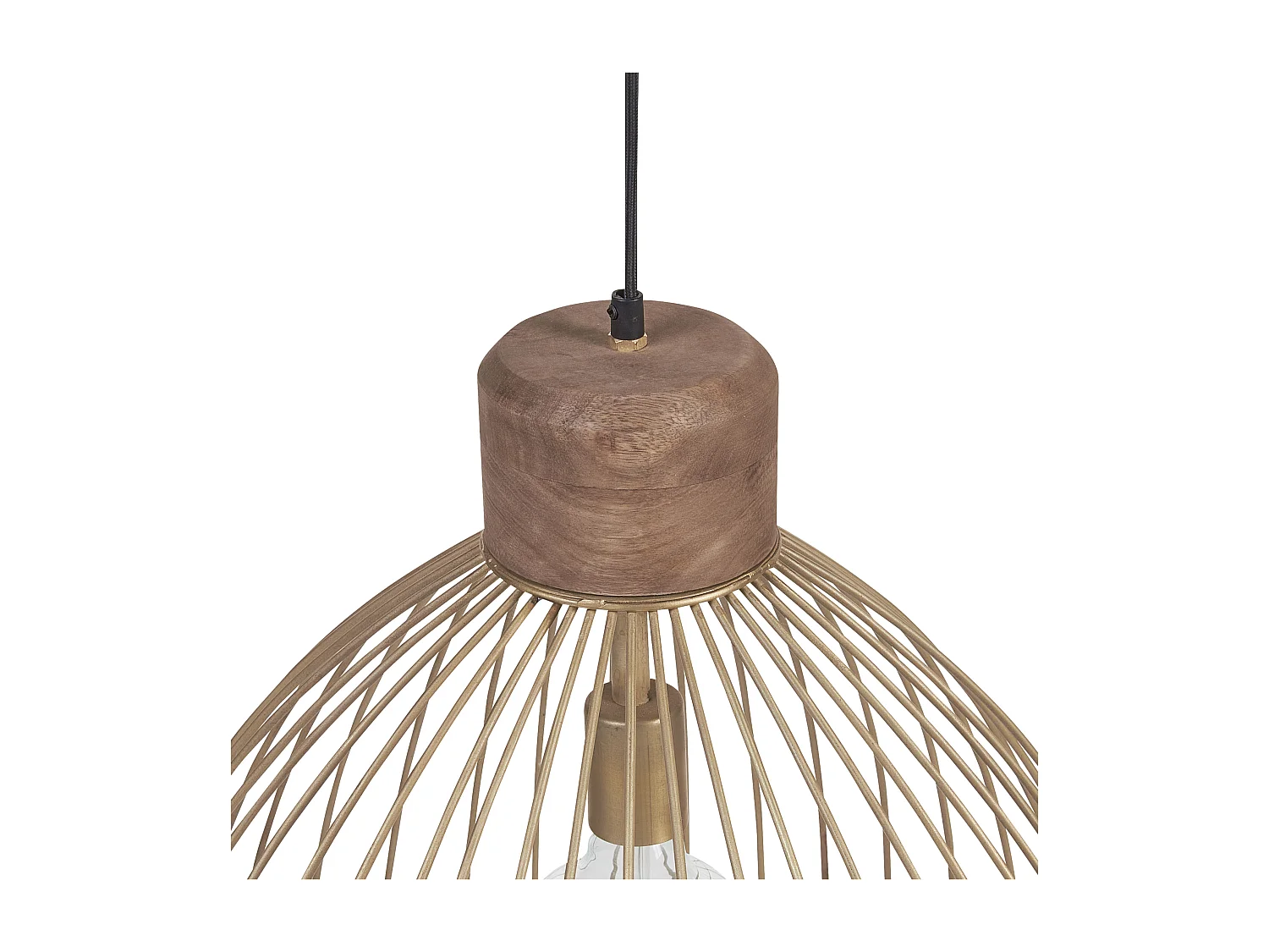 Lampe suspension BANAS Métal Laiton