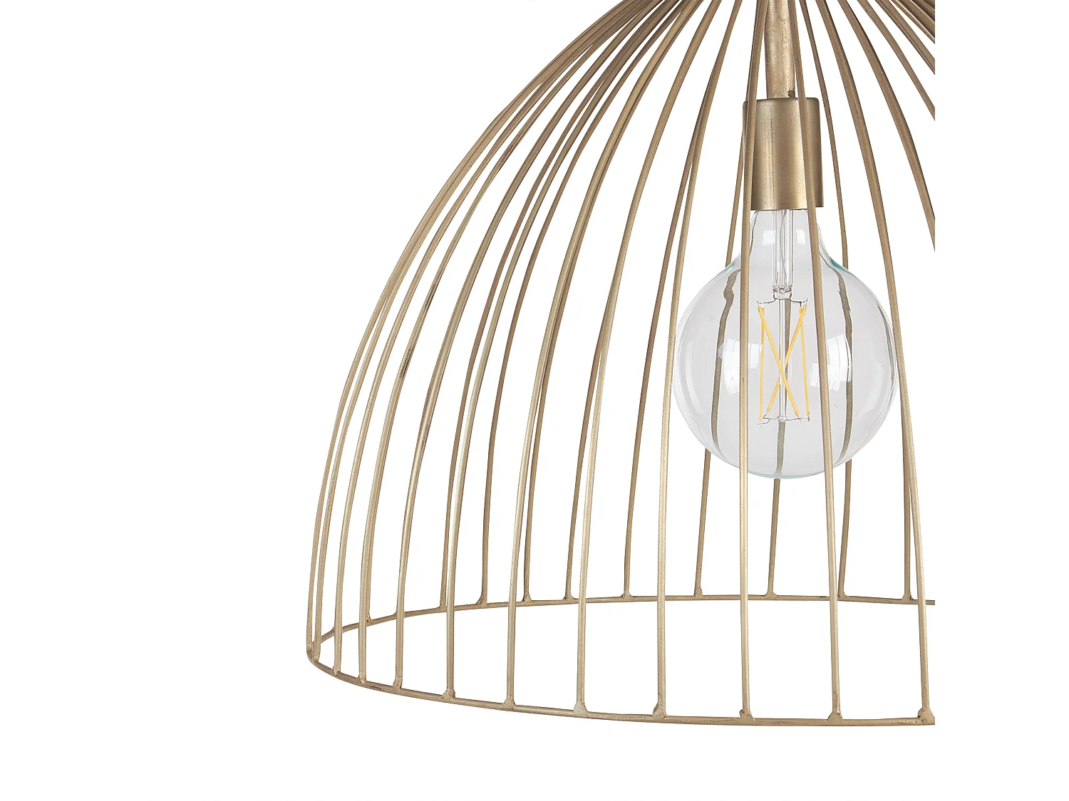 Lampe suspension BANAS Métal Laiton