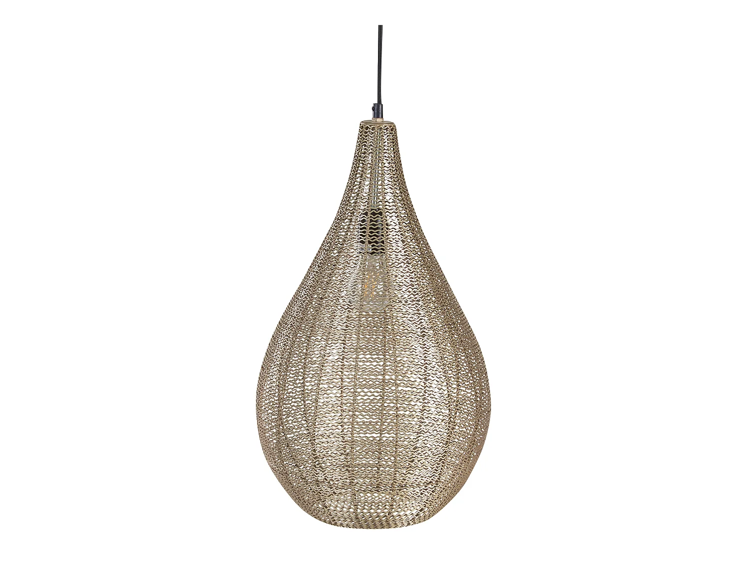 Lampe suspension TISTA Métal Laiton