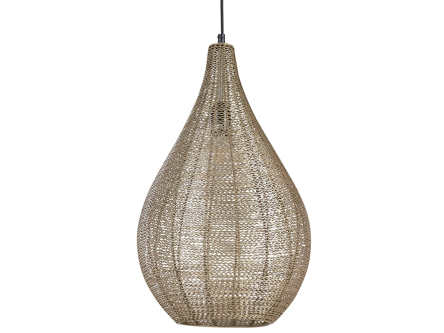 Lampa wisząca TISTA Metal Mosiężny