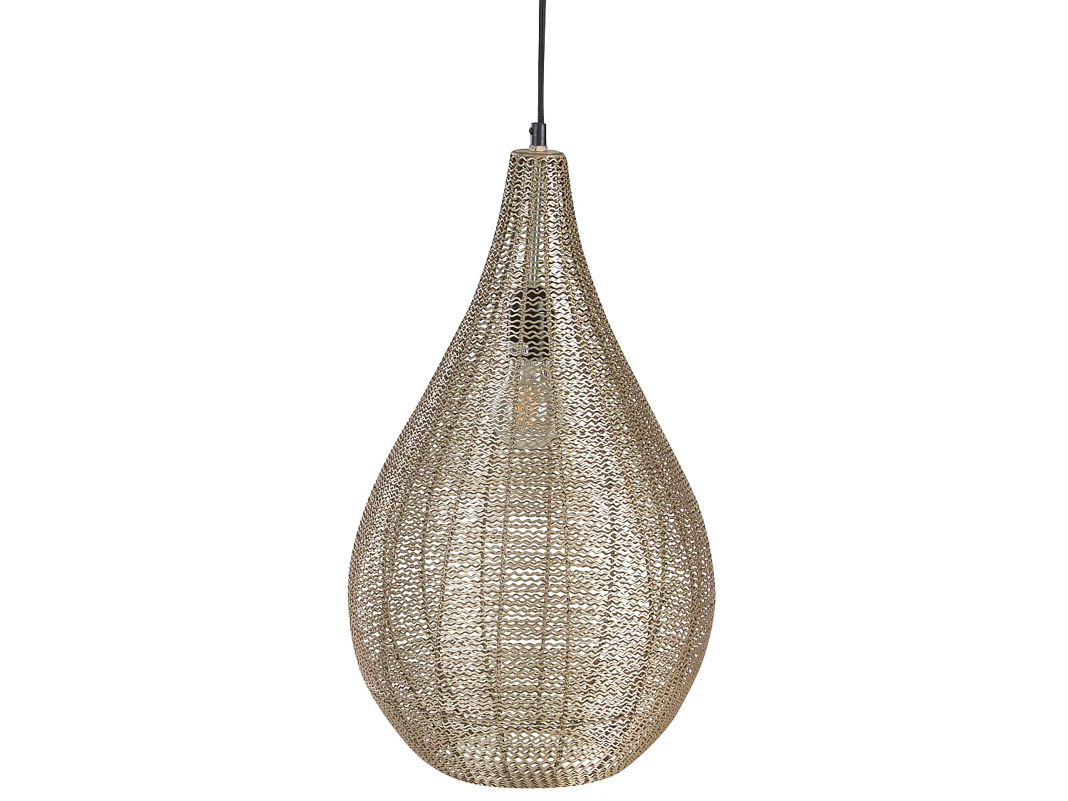 Lampa wisząca TISTA Metal Mosiężny