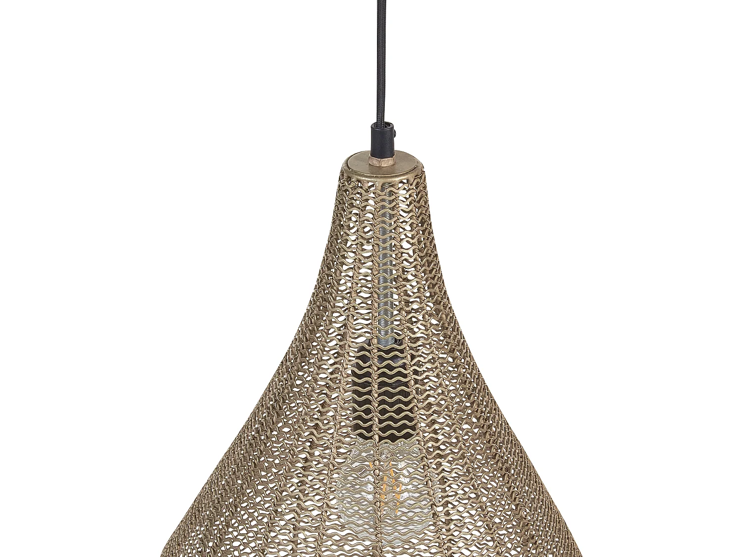 Lampa wisząca TISTA Metal Mosiężny