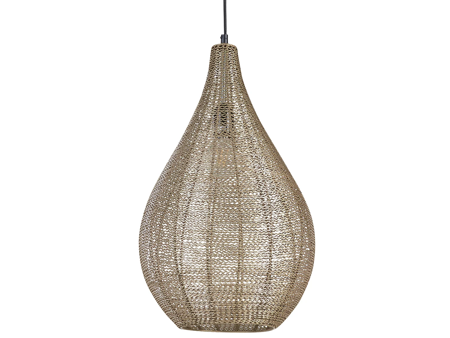 Lampe suspension TISTA Métal Laiton