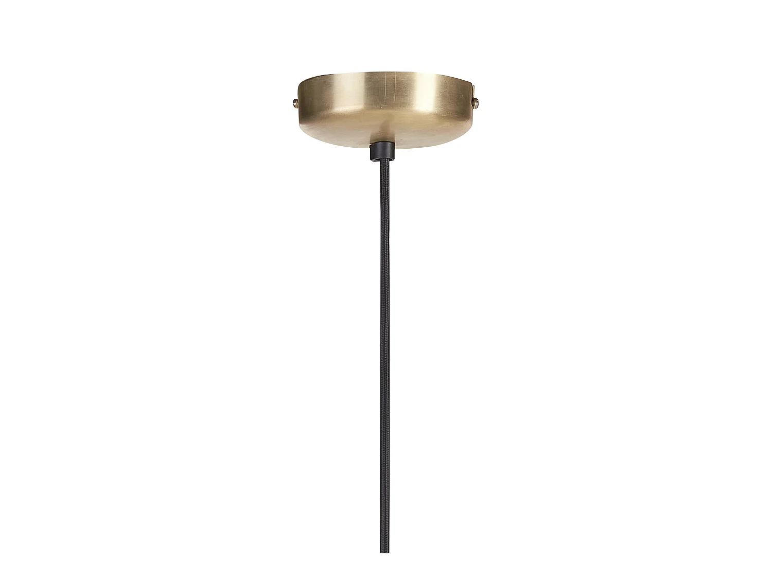 Hängelampe MAHANADI Metall Messing