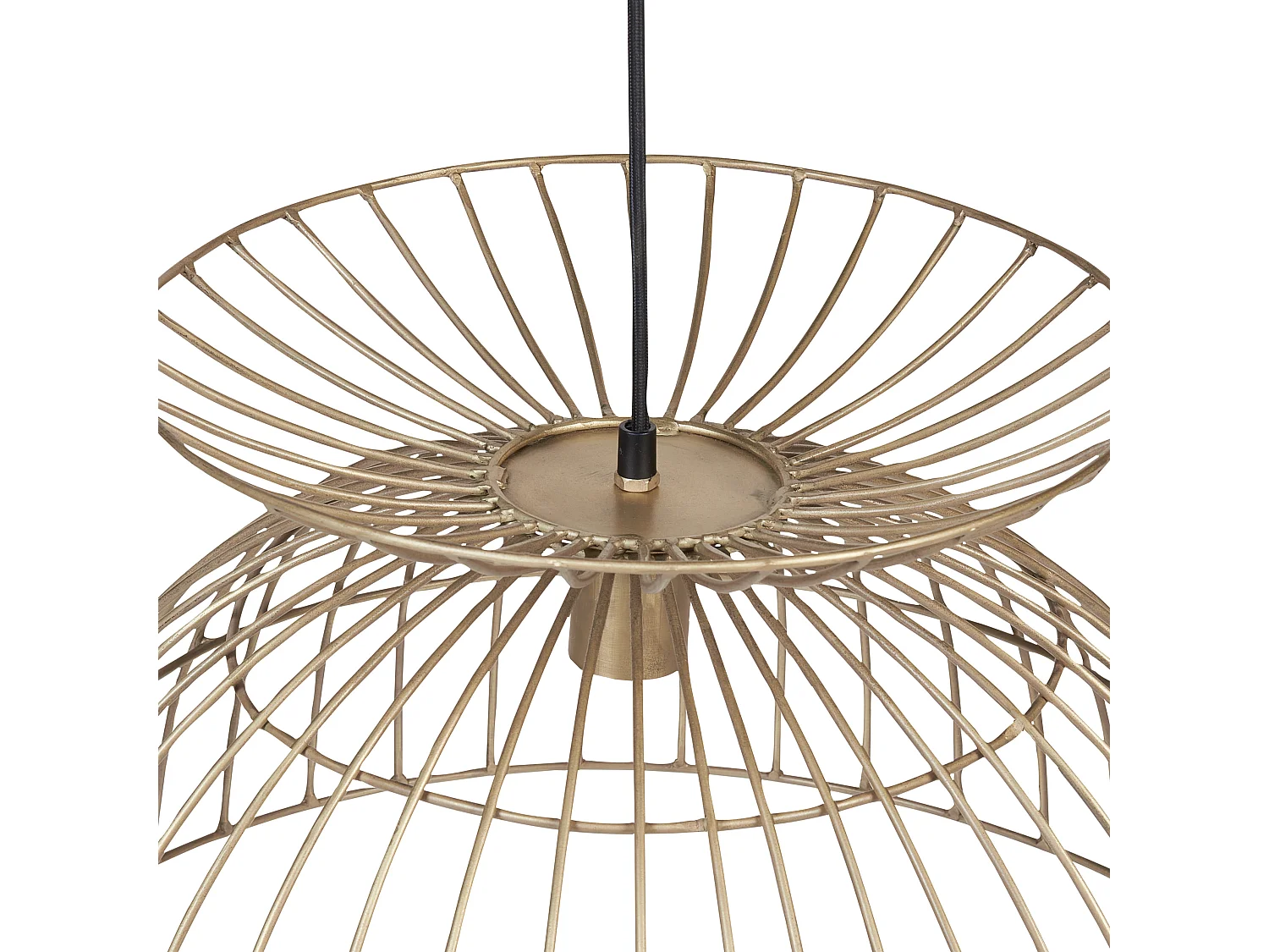 Lampe suspension MAHANADI Métal Laiton