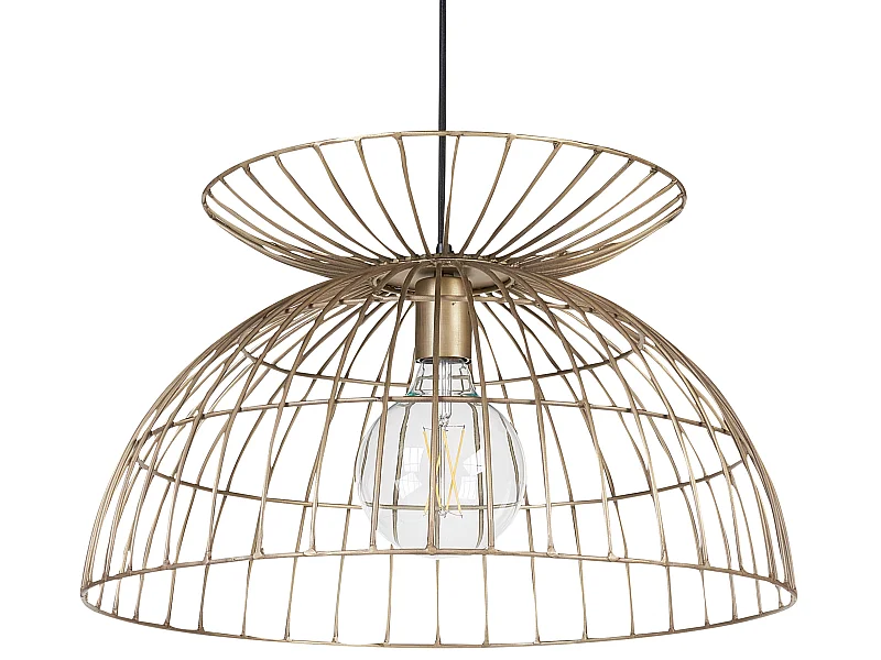 Lampe suspension MAHANADI Métal Laiton