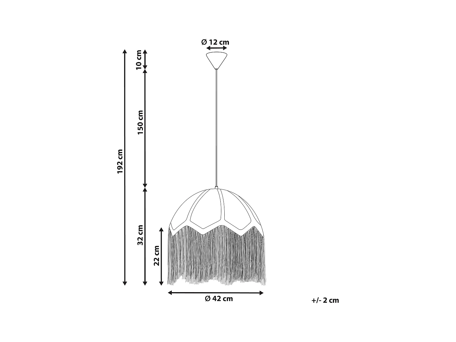 Lampe suspension MILAGRO Bleu