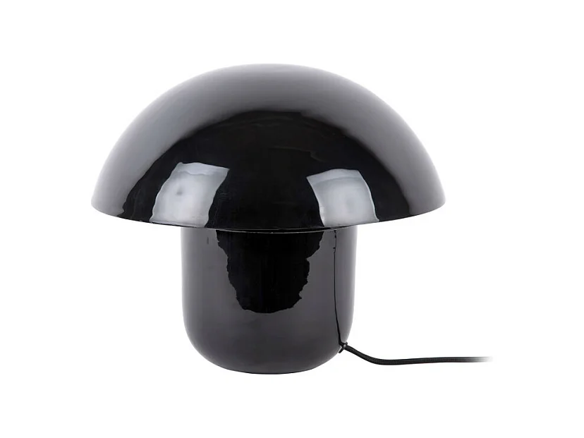 Lampe à poser Fat Mushroom H25cm Noir  Present Time