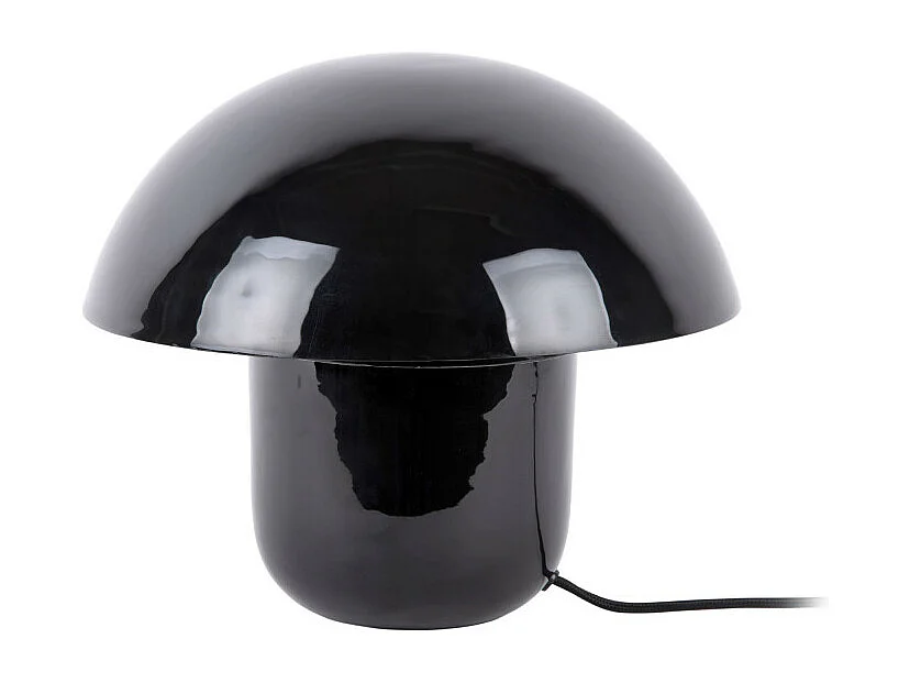 Lampe à poser Fat Mushroom H25cm Noir  Present Time