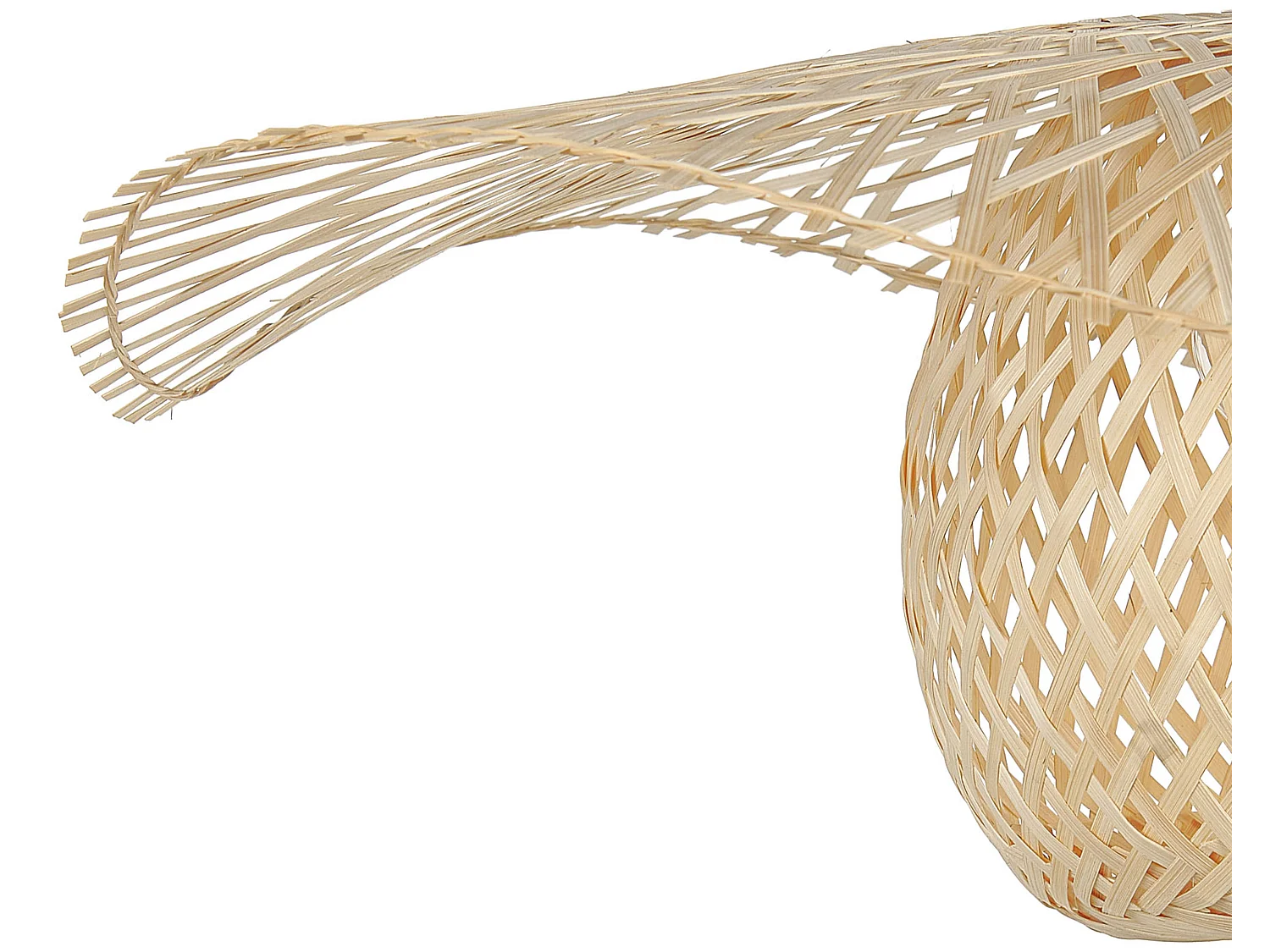 Lampadario BONITO Legno di bambù Marrone chiaro