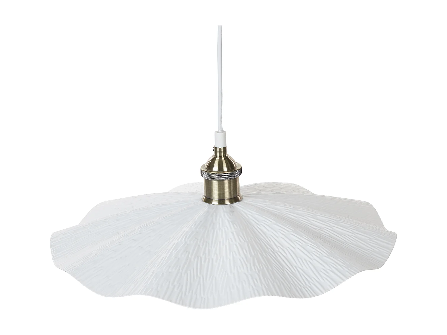 Lampe suspension PHILS Métal Blanc