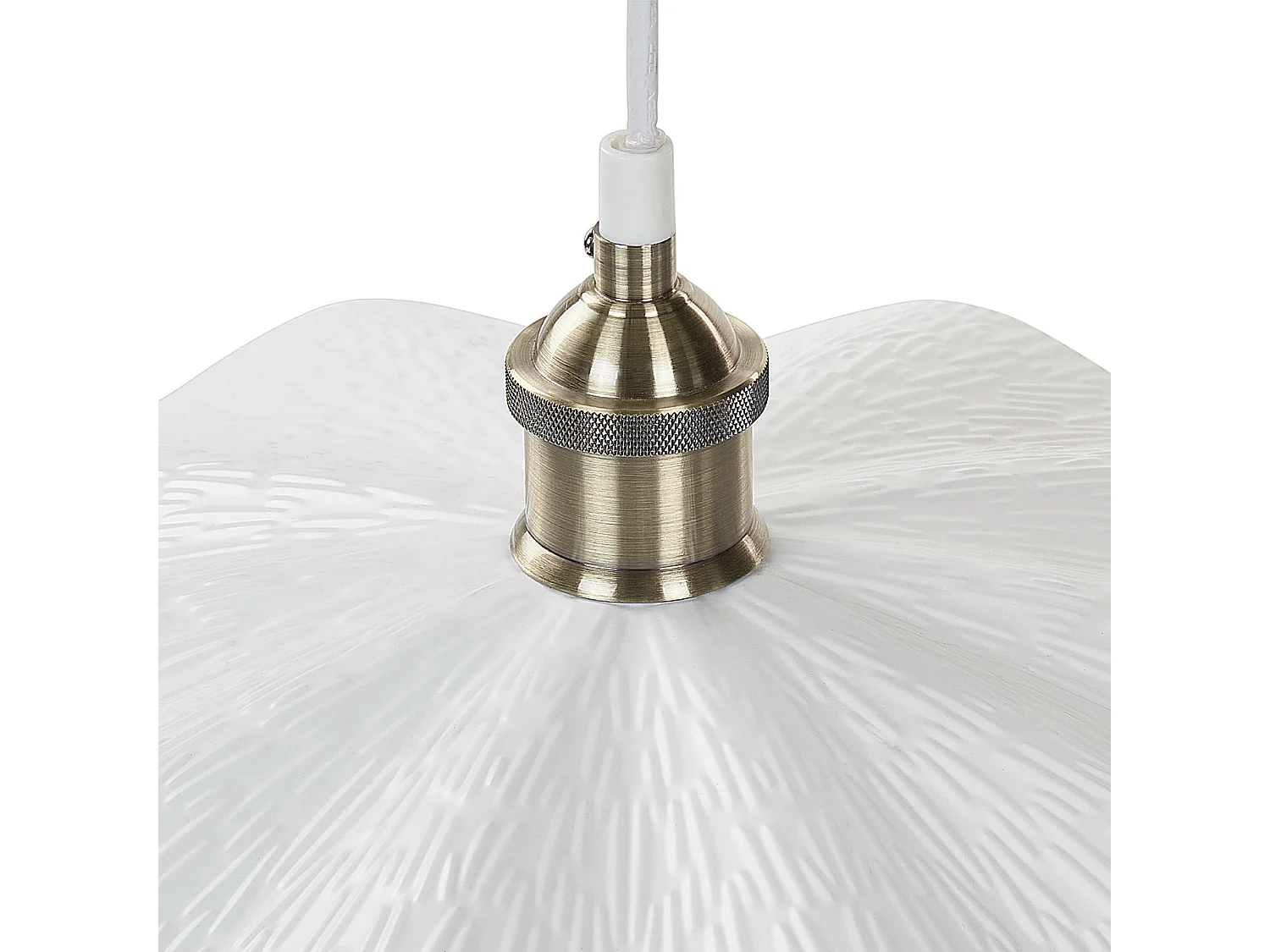 Lampe suspension PHILS Métal Blanc